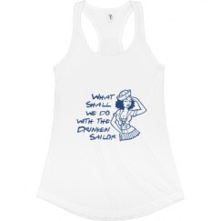 Ladies Slim Fit Racerback Tank Top