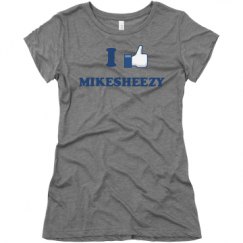 Ladies Slim Fit Super Soft Triblend Tee