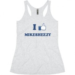 Ladies Slim Fit Super Soft Racerback Triblend Tank