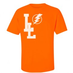 Unisex Ultra Cotton Safety Neon Crewneck Tee