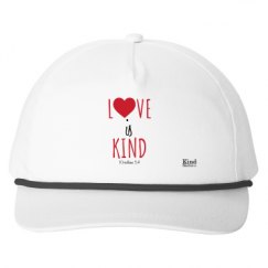 Snapback Five-Panel Rope Hat