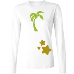 Ladies Relaxed Fit Basic Long Sleeve Tee