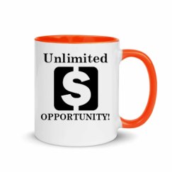 11oz Ceramic Mug with Color Inside