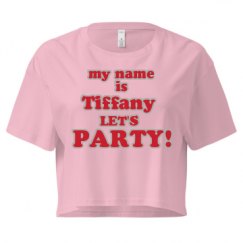 Ladies Festival Cali Crop Top Tee