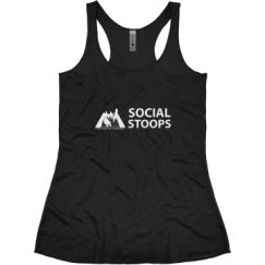 Ladies Slim Fit Super Soft Racerback Triblend Tank
