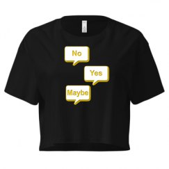 Ladies Festival Cali Crop Top Tee