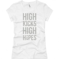 Ladies Slim Fit Basic Promo Jersey Tee