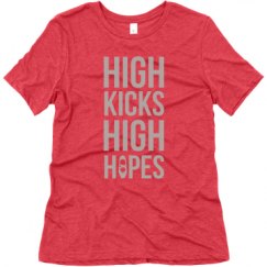 Ladies Relaxed Fit Super Soft Triblend Tee