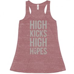 Ladies Flowy Racerback Tank