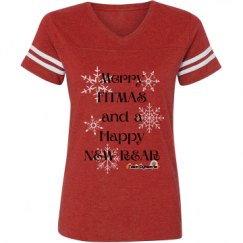 Ladies Relaxed Fit Vintage Sports Tee