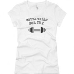 Ladies Slim Fit Basic Promo Jersey Tee