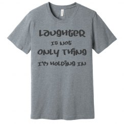 Laughter not only thing holding