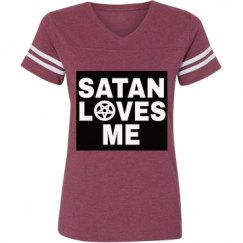 Ladies Relaxed Fit Vintage Sports Tee