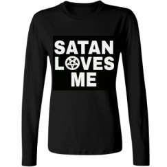 Ladies Relaxed Fit Basic Long Sleeve Tee