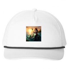 Snapback Five-Panel Rope Hat