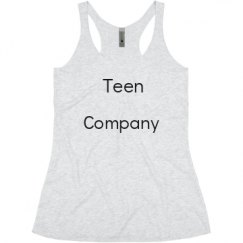 Ladies Slim Fit Super Soft Racerback Triblend Tank