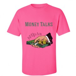 Unisex Ultra Cotton Safety Neon Crewneck Tee