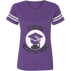 Ladies Relaxed Fit Vintage Sports Tee