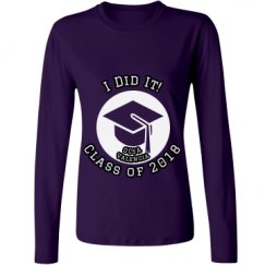 Ladies Relaxed Fit Basic Long Sleeve Tee