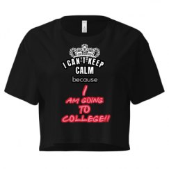 Ladies Festival Cali Crop Top Tee
