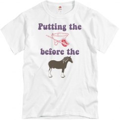 Cart before the horse