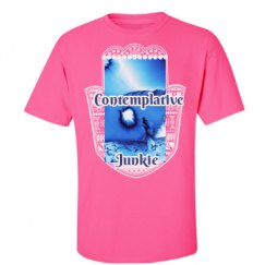 Unisex Ultra Cotton Safety Neon Crewneck Tee