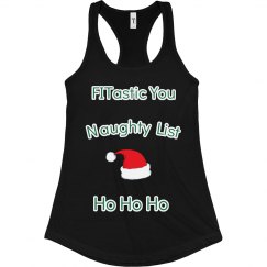 Naughty List Green Tank