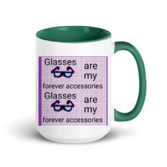 15oz Ceramic Mug with Color Inside