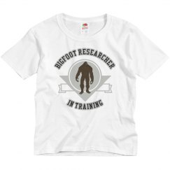 Youth Bigfoot Researcher In Training Tee