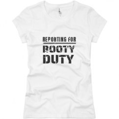 Ladies Slim Fit Basic Promo Jersey Tee
