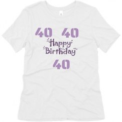 Ladies Relaxed Fit Super Soft Triblend Tee