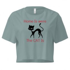 Ladies Festival Cali Crop Top Tee