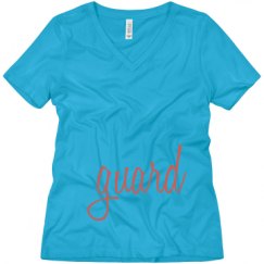 Ladies Relaxed Fit V-Neck Tee