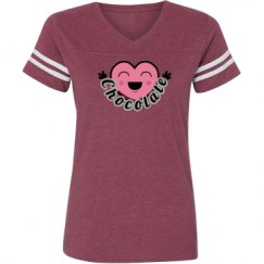 Ladies Relaxed Fit Vintage Sports Tee