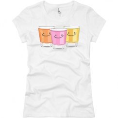 Ladies Slim Fit Basic Promo Jersey Tee