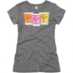 Ladies Slim Fit Super Soft Triblend Tee