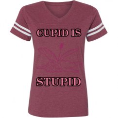 Ladies Relaxed Fit Vintage Sports Tee