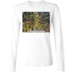 Ladies Relaxed Fit Basic Long Sleeve Tee