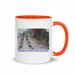 11oz Ceramic Mug with Color Inside