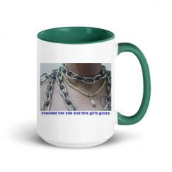 15oz Ceramic Mug with Color Inside