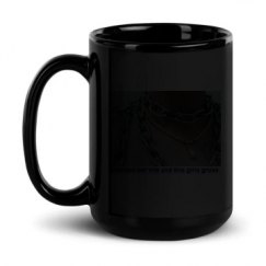 15oz Black Glossy Mug