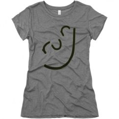 Ladies Slim Fit Super Soft Triblend Tee