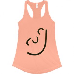 Ladies Slim Fit Racerback Tank Top