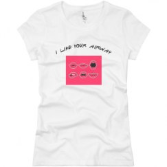 Ladies Slim Fit Basic Promo Jersey Tee