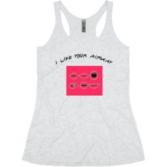 Ladies Slim Fit Super Soft Racerback Triblend Tank