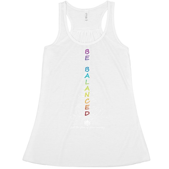 Be Balanced Let It Flow Ladies Tank Be Balanced Let It Flow Ladies Tank