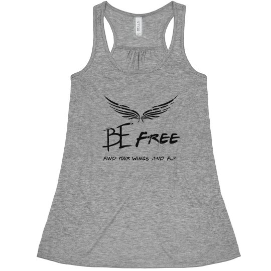 Be Free Find Your Wings and Fly Tank
