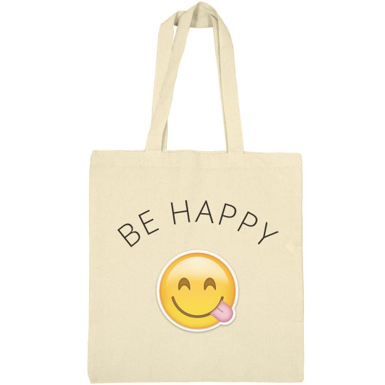 "BE HAPPY" Emoji Bag "BE HAPPY" Emoji Bag