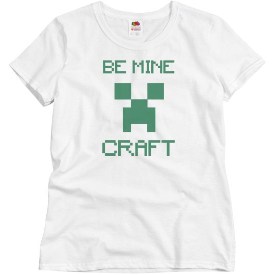 be mine craft tee be mine craft tee