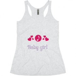 Ladies Slim Fit Super Soft Racerback Triblend Tank